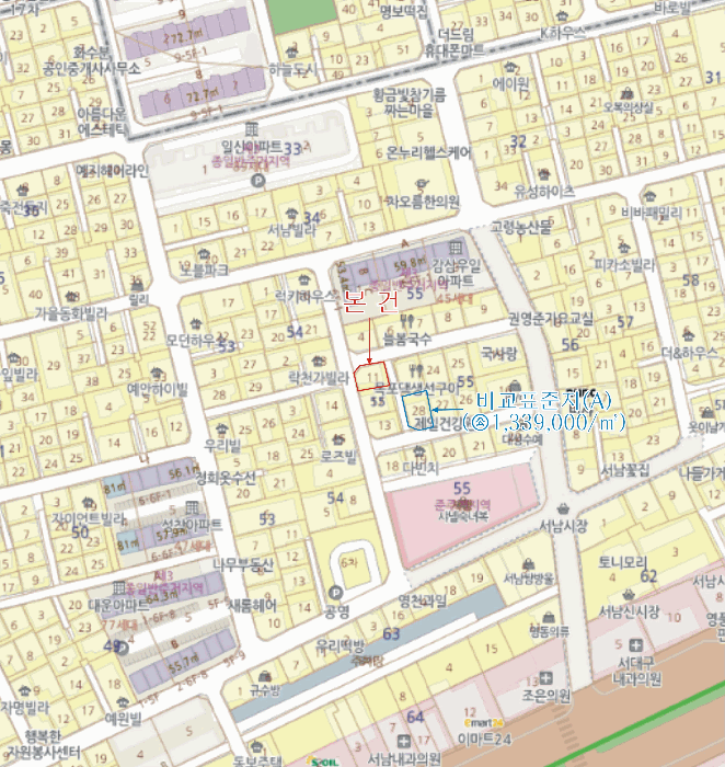 대구 달서구 감삼동 주/상용건물 경매 물건 사진 4 · 2026타경3321