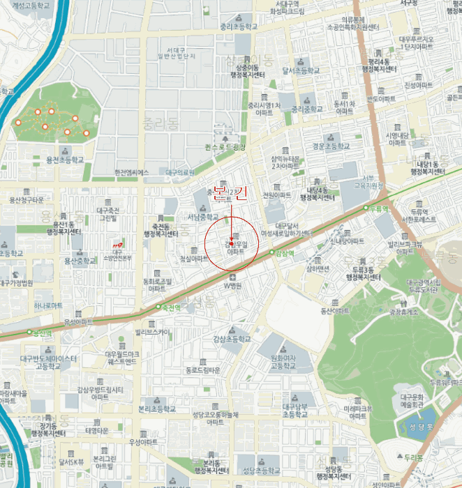 대구 달서구 감삼동 주/상용건물 경매 물건 사진 5 · 2026타경3321