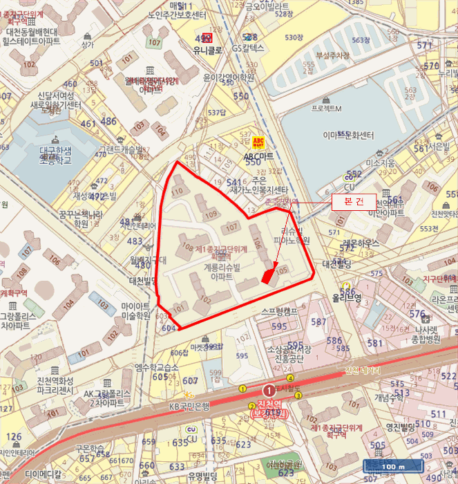 대구 달서구 진천동 아파트 경매 물건 사진 3 · 2026타경3409