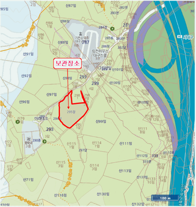 대구 달서구 장기동 자동차 경매 물건 사진
