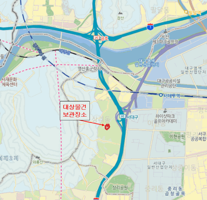 대구 달서구 죽전동 중기 경매 물건 사진