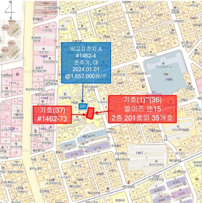 부산 동래구 온천동 오피스텔 경매 물건 사진 4 · 2024타경50348
