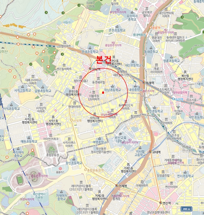 부산 동래구 온천동 오피스텔 경매 물건 사진 5 · 2024타경50348