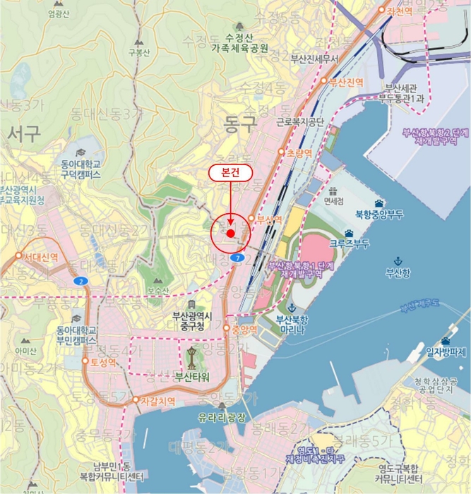 부산 동구 초량동 오피스텔 경매 물건 사진 3 · 2024타경63818