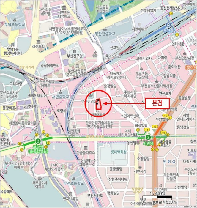부산 부산진구 부전동 오피스텔 경매 물건 사진 2 · 2024타경65630