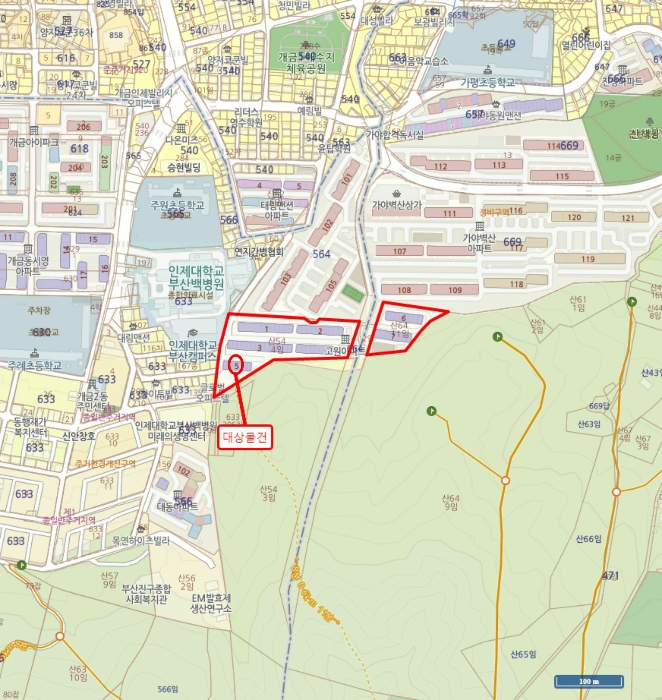 부산 부산진구 개금동 고원아파트 아파트 경매 물건 사진