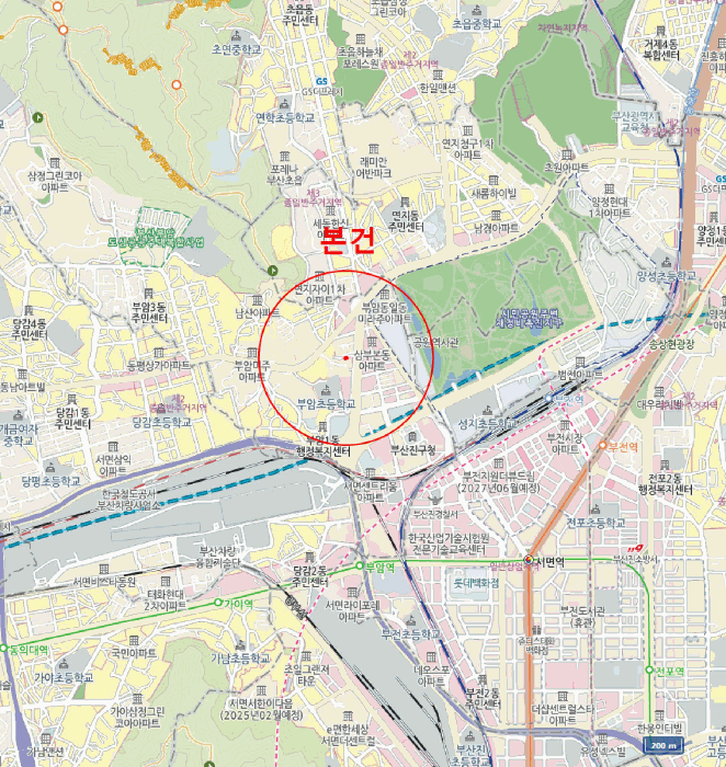 부산 부산진구 부암동 오피스텔 경매 물건 사진 4 · 2025타경21415