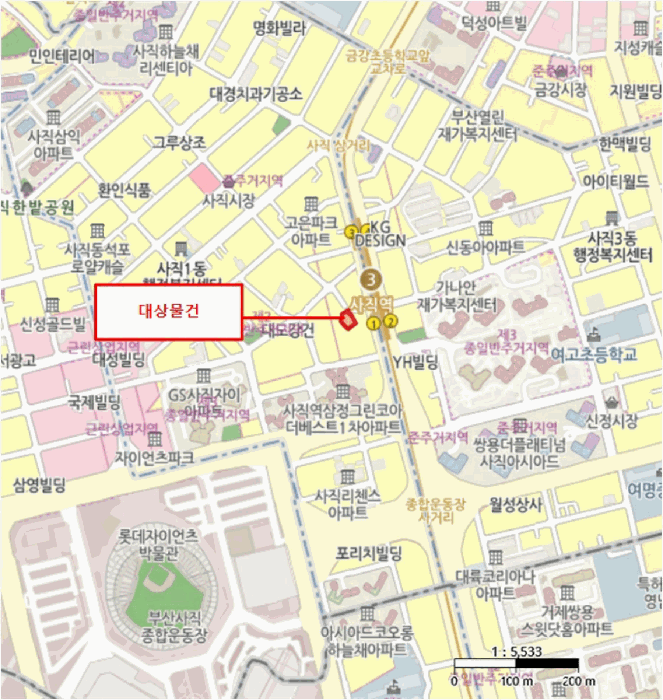 부산 동래구 사직동 오피스텔 경매 물건 사진 3 · 2025타경21854