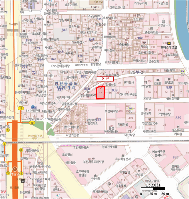 부산 부산진구 범천동 오피스텔 경매 물건 사진 4 · 2025타경22101
