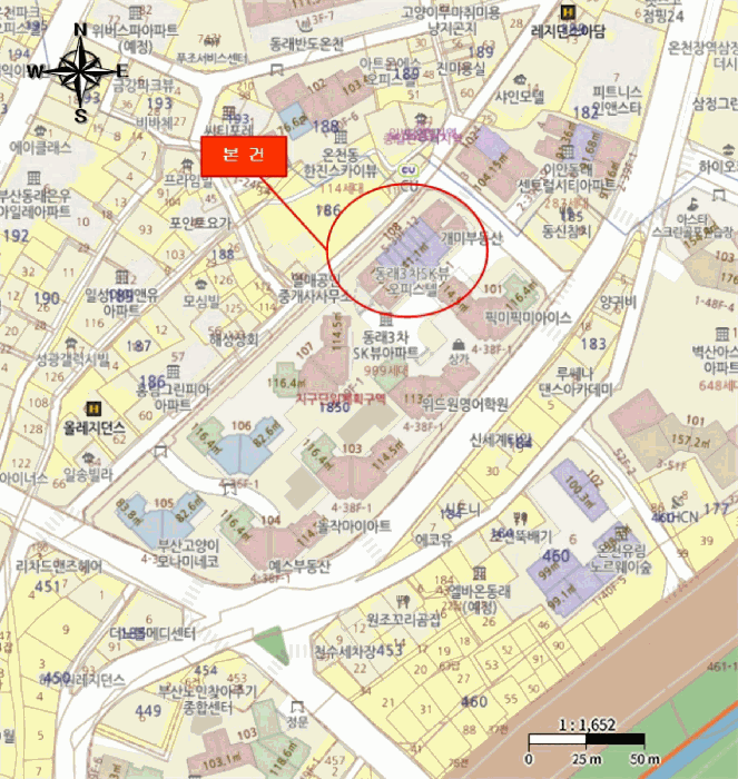부산 동래구 온천동 오피스텔 경매 물건 사진 4 · 2025타경22109
