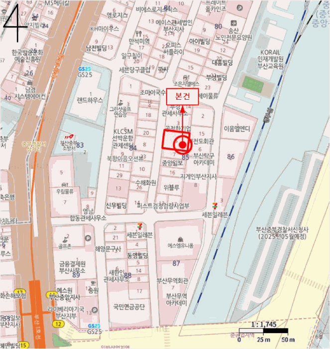 부산 중구 오피스텔 경매 물건 사진 5 · 2025타경22167