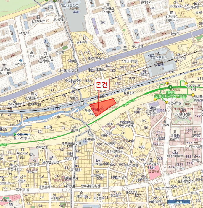 부산 부산진구 개금동 연립주택,다세대,빌라 경매 물건 사진 2 · 2025타경22319