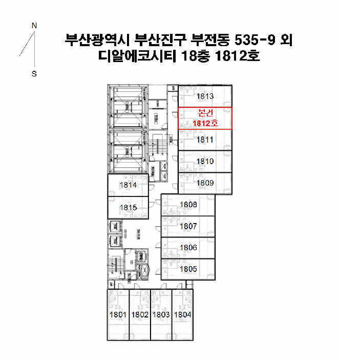부산 부산진구 부전동 오피스텔 경매 물건 사진 3 · 2025타경22885