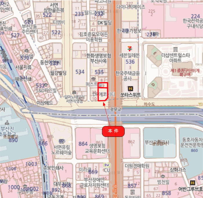 부산 부산진구 부전동 오피스텔 경매 물건 사진 3 · 2025타경22904
