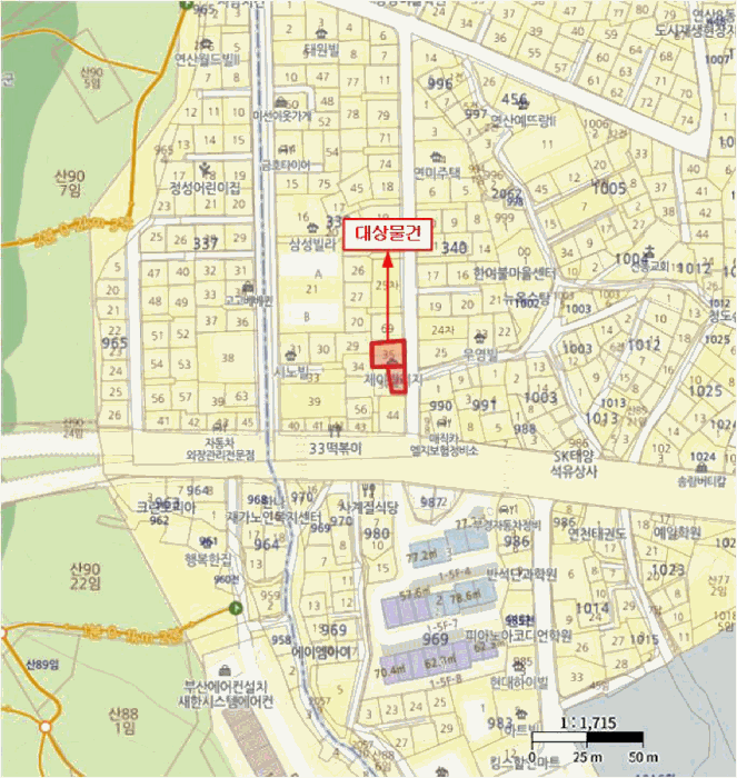 부산 연제구 연산동 연립주택,다세대,빌라 경매 물건 사진 5 · 2025타경22925