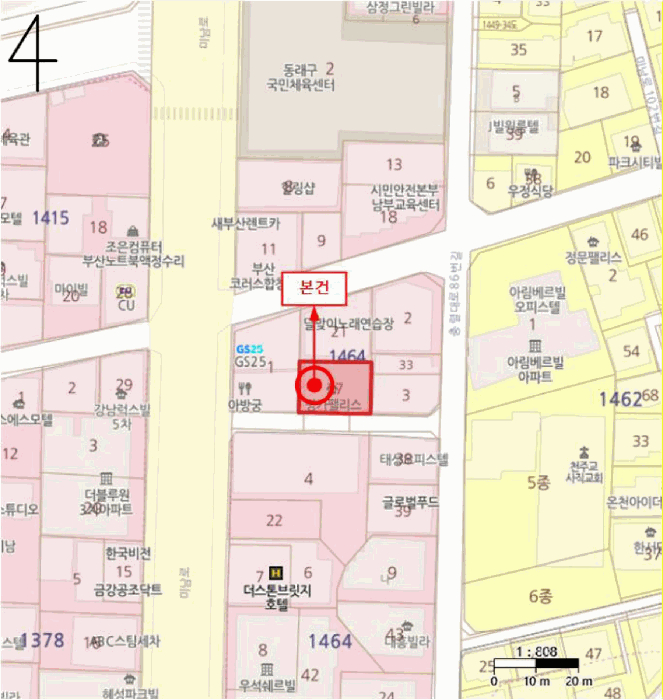 부산 동래구 온천동 상가,오피스텔,근린시설 경매 물건 사진 5 · 2025타경23006