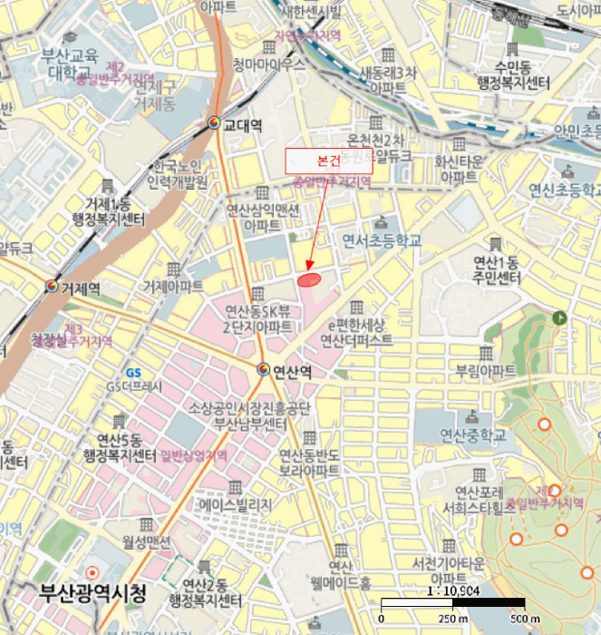 부산 연제구 연산동 상가,오피스텔,근린시설 경매 물건 사진 4 · 2025타경23014
