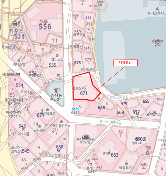 부산 중구 영주동 오피스텔 경매 물건 사진 3 · 2025타경23294