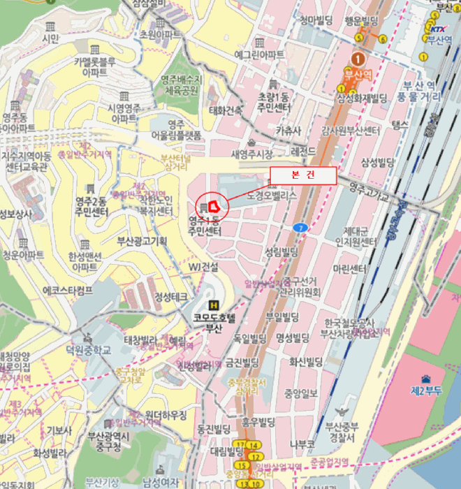 부산 중구 영주동 오피스텔 경매 물건 사진 4 · 2025타경23294