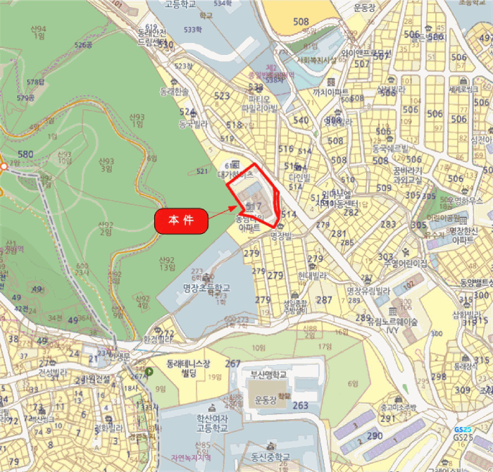 부산 동래구 명장동 아파트 경매 물건 사진 5 · 2025타경3882