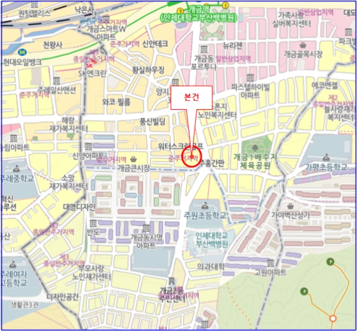 부산 부산진구 개금동 오피스텔 경매 물건 사진 3 · 2025타경4007