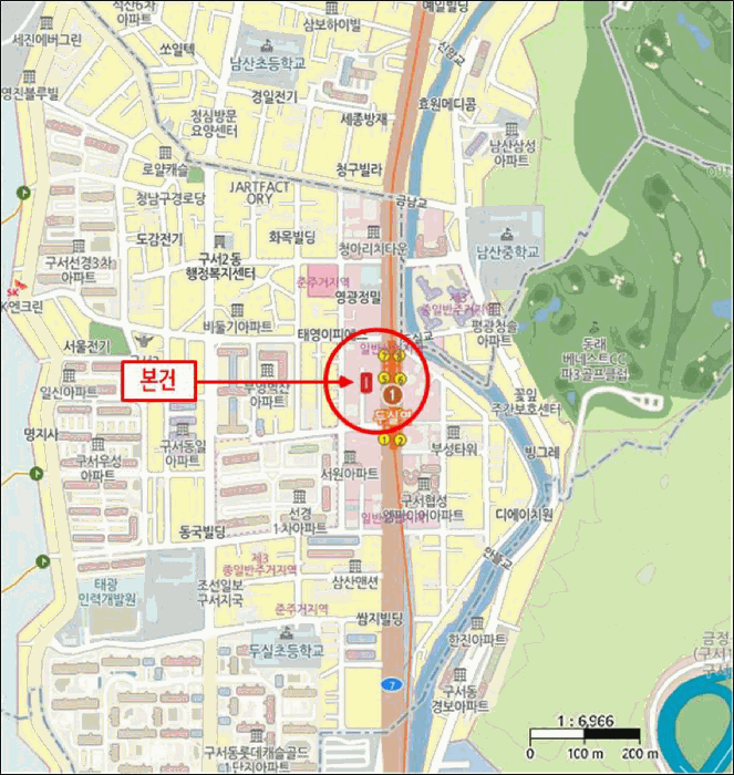 부산 금정구 구서동 숙박시설 경매 물건 사진 6 · 2025타경517