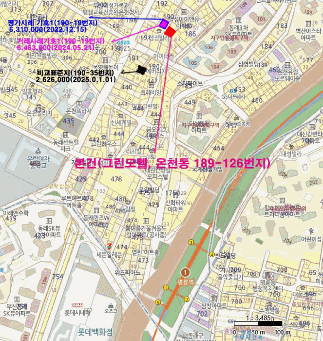 부산 동래구 온천동 숙박시설 경매 물건 사진 4 · 2025타경715