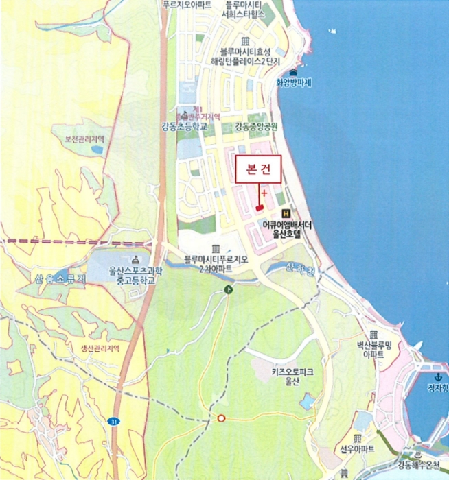 울산 북구 산하동 대지 경매 물건 사진 3 · 2023타경6033