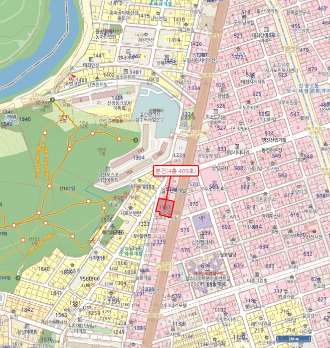 울산 남구 신정동 오피스텔 경매 물건 사진 4 · 2024타경119349