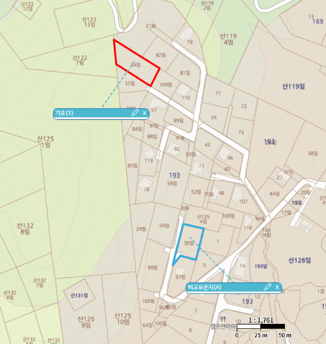 울산 울주군 웅촌면 임야 경매 물건 사진 2 · 2025타경1065