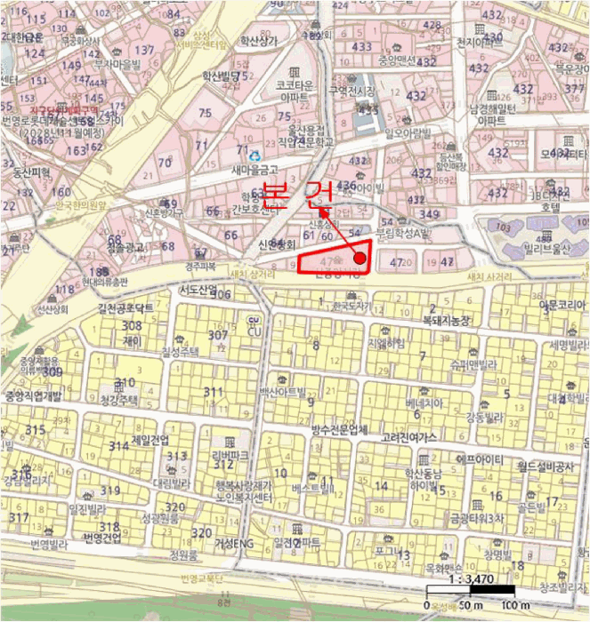 울산 중구 학산동 판매시설 경매 물건 사진 2 · 2025타경11444