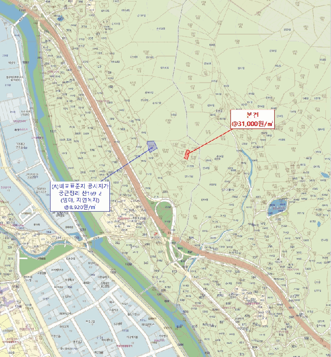 울산 울주군 상북면 임야 경매 물건 사진 2 · 2025타경11519
