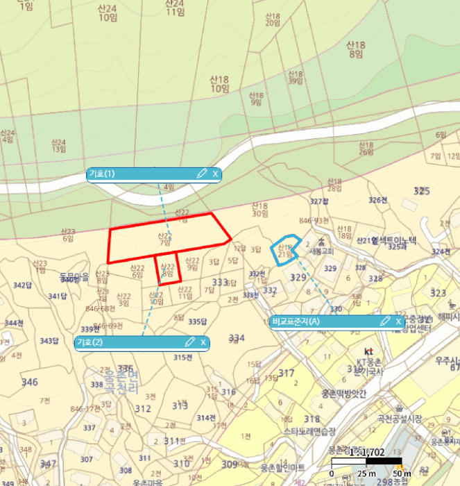 울산 울주군 웅촌면 임야 경매 물건 사진 4 · 2025타경11572