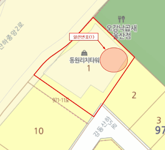 울산 북구 산하동 판매시설 경매 물건 사진 3 · 2025타경1161