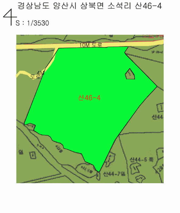 경남 양산시 상북면 임야 경매 물건 사진 6 · 2025타경11764