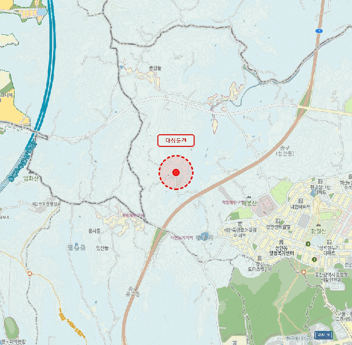 울산 중구 성안동 임야 경매 물건 사진 6 · 2025타경1188