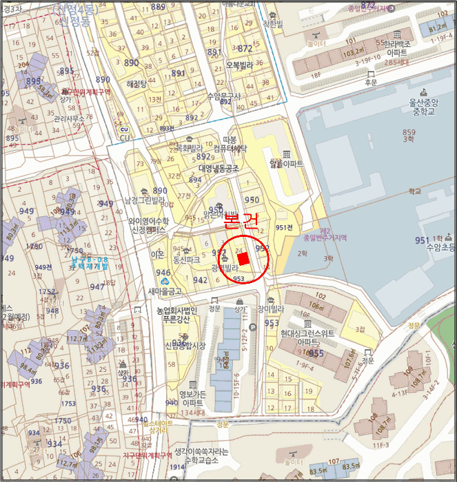 울산 남구 신정동 연립주택,다세대,빌라 경매 물건 사진 3 · 2025타경11968