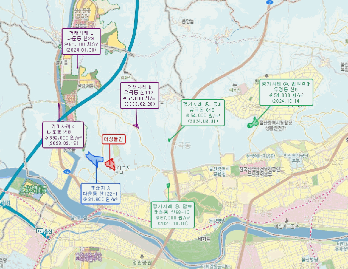 울산 중구 다운동 목장용지 경매 물건 사진 5 · 2025타경1205
