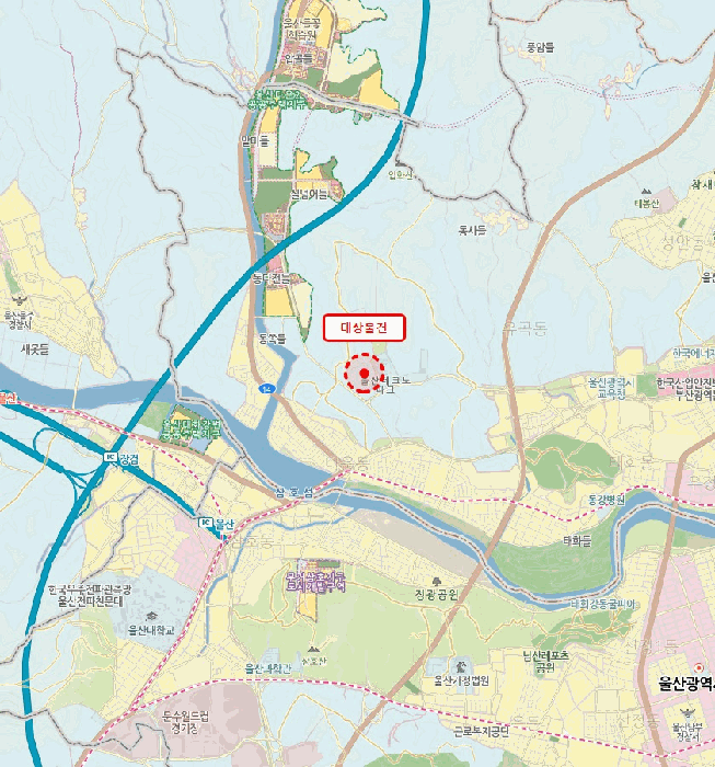 울산 중구 다운동 목장용지 경매 물건 사진 2 · 2025타경1205