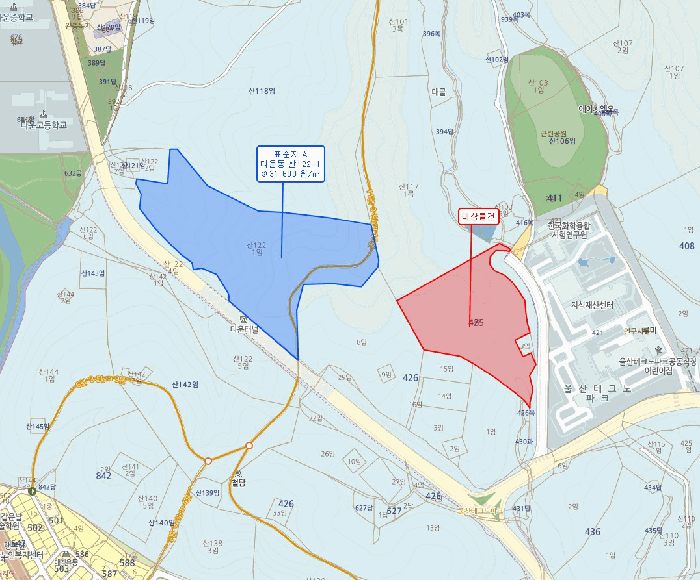 울산 중구 다운동 목장용지 경매 물건 사진 3 · 2025타경1205