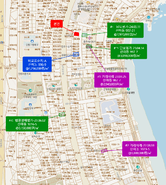 울산 북구 산하동 대지 경매 물건 사진 4 · 2025타경12088