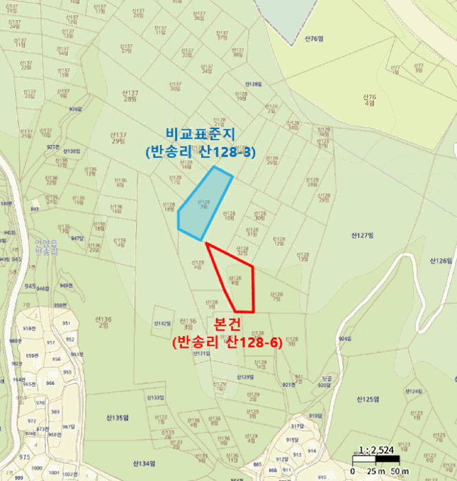 울산 울주군 언양읍 임야 경매 물건 사진 5 · 2025타경12150