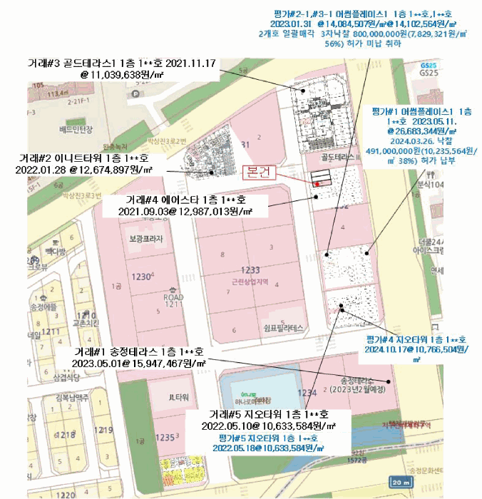울산 북구 송정동 근린생활시설 경매 물건 사진 3 · 2025타경12168