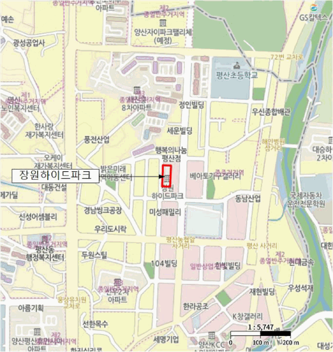 경남 양산시 평산동 상가,오피스텔,근린시설 경매 물건 사진 3 · 2025타경12351