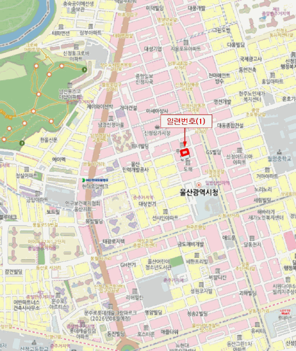 울산 남구 신정동 상가,오피스텔,근린시설 경매 물건 사진 3 · 2025타경12376