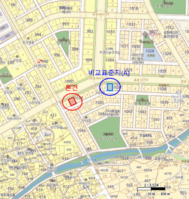 울산 북구 호계동 대지 경매 물건 사진 5 · 2025타경12384