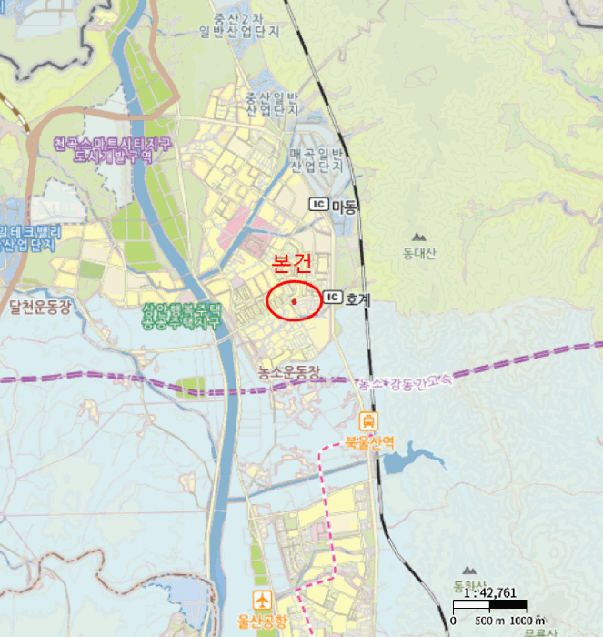 울산 북구 호계동 대지 경매 물건 사진 6 · 2025타경12384