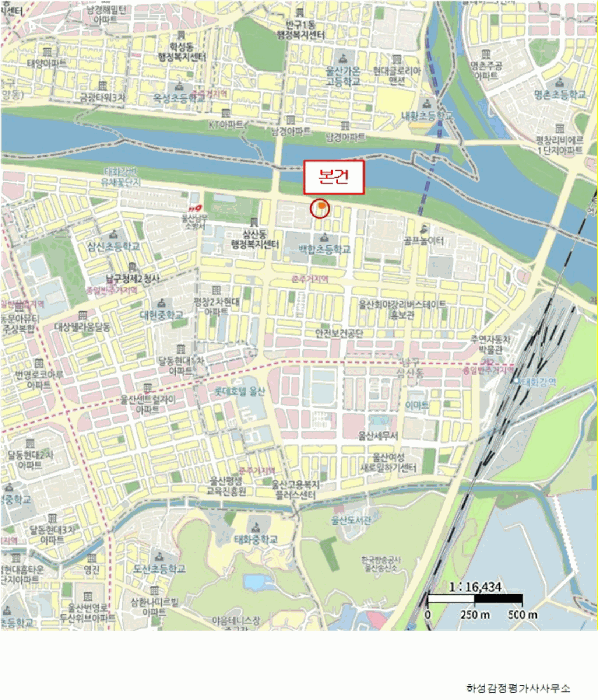 울산 남구 삼산동 대지 경매 물건 사진 4 · 2025타경12897