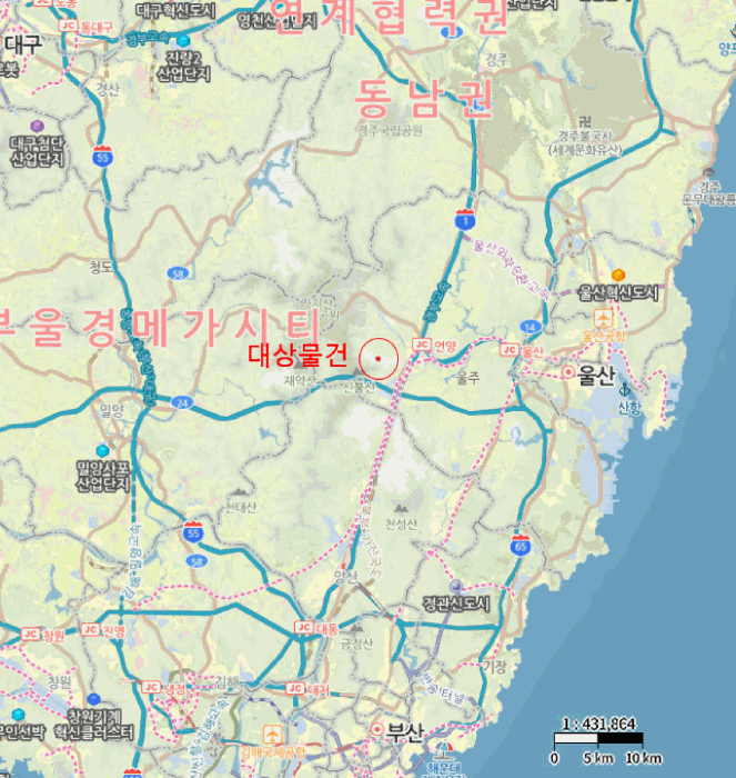 울산 울주군 상북면 숙박시설 경매 물건 사진 4 · 2025타경1298