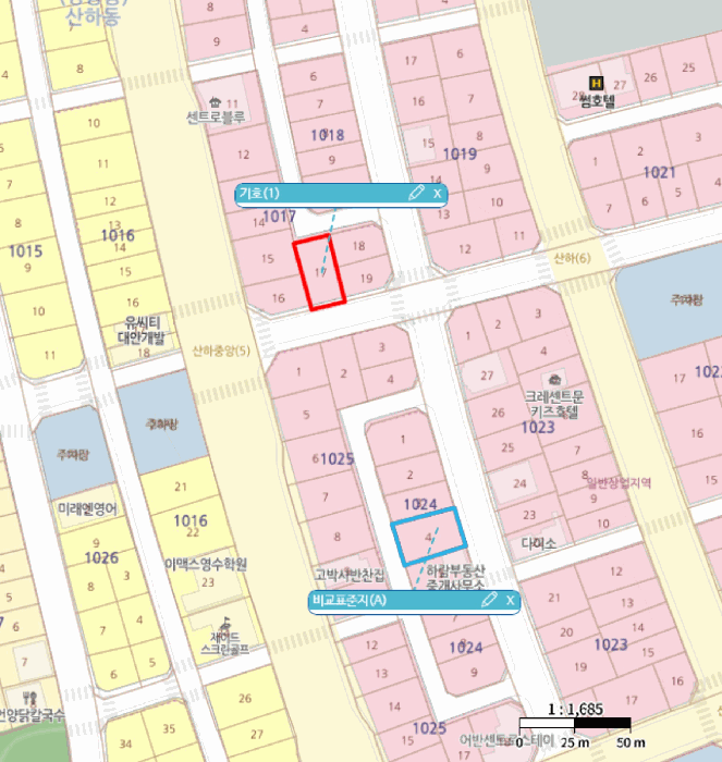 울산 북구 산하동 대지 경매 물건 사진 5 · 2025타경1370